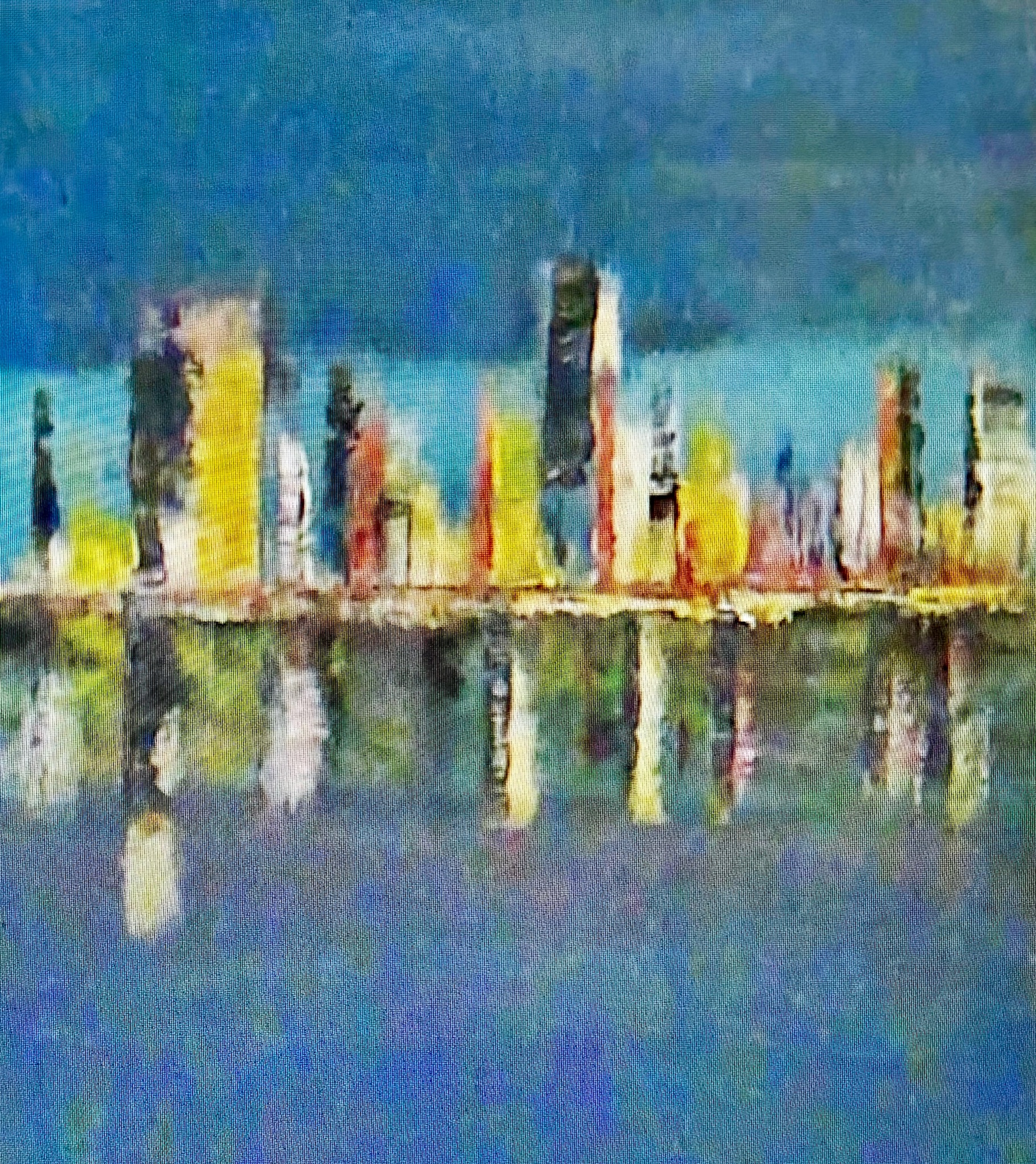 Reflets urbains au Crépuscule